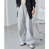 裏起毛カーブスウェットパンツ | RANAN | 詳細画像7 