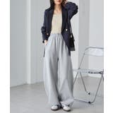 裏起毛カーブスウェットパンツ | RANAN | 詳細画像8 