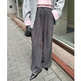 リブタックワイドイージーパンツ | RANAN | 詳細画像10 