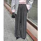 リブタックワイドイージーパンツ | RANAN | 詳細画像11 