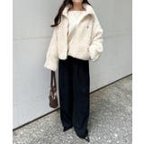 リブタックワイドイージーパンツ | RANAN | 詳細画像4 