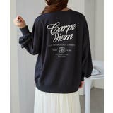 バックロゴ刺しゅうスウェット | RANAN | 詳細画像1