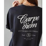 チャコール | バックロゴ刺しゅうスウェット | RANAN