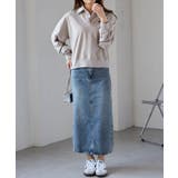 レイヤード襟付きスウェット | RANAN | 詳細画像10 