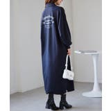 バックプリントポロ襟裏毛ワンピース | RANAN | 詳細画像10 