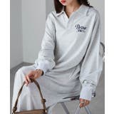 バックプリントポロ襟裏毛ワンピース | RANAN | 詳細画像5 