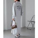 バックプリントポロ襟裏毛ワンピース | RANAN | 詳細画像6 