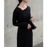 アシメネックリブワンピース | RANAN | 詳細画像1 