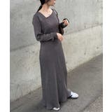 アシメネックリブワンピース | RANAN | 詳細画像7 