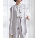 【2点セット】ペプラムギャザーベストセットアップ | RANAN | 詳細画像11 