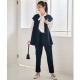 【2点セット】ペプラムギャザーベストセットアップ | RANAN | 詳細画像19 