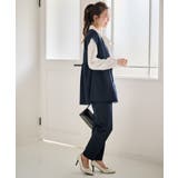 【2点セット】ペプラムギャザーベストセットアップ | RANAN | 詳細画像20 