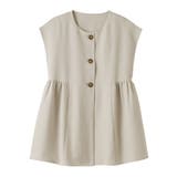 【2点セット】ペプラムギャザーベストセットアップ | RANAN | 詳細画像27 