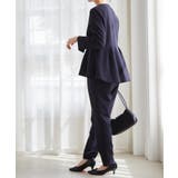 ＜2点セット＞ノーカラーペプラムパンツスーツ | RANAN | 詳細画像28 