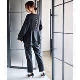 【2点セット】バックパール調ペプラムチュニックセットアップ | RANAN | 詳細画像13 