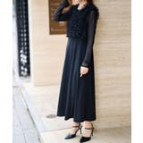 【3点セット】チュールフリルベストフレアワンピース | RANAN | 詳細画像10 