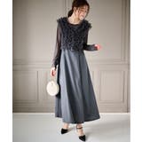 【3点セット】チュールフリルベストフレアワンピース | RANAN | 詳細画像2 