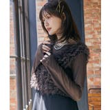 【3点セット】チュールフリルベストフレアワンピース | RANAN | 詳細画像30