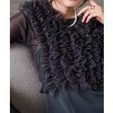 【3点セット】チュールフリルベストフレアワンピース | RANAN | 詳細画像6 