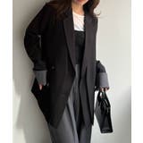 レイヤードデザインダブルジャケット | RANAN | 詳細画像30 