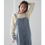 フロントジップデニムジャンスカ | RANAN | 詳細画像4 