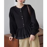 フリルぺペプラムショートカーデ | RANAN | 詳細画像17