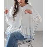 フリルぺペプラムショートカーデ | RANAN | 詳細画像19