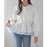 フリルぺペプラムショートカーデ | RANAN | 詳細画像23