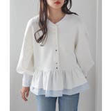 フリルぺペプラムショートカーデ | RANAN | 詳細画像24