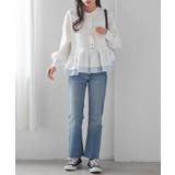 フリルぺペプラムショートカーデ | RANAN | 詳細画像26