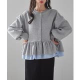 フリルぺペプラムショートカーデ | RANAN | 詳細画像4