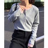 レイヤードヘンリーネックリブＴシャツ | RANAN | 詳細画像14 