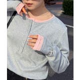 レイヤードヘンリーネックリブＴシャツ | RANAN | 詳細画像15 