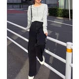 レイヤードヘンリーネックリブＴシャツ | RANAN | 詳細画像18 