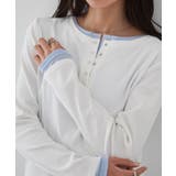 レイヤードヘンリーネックリブＴシャツ | RANAN | 詳細画像34 