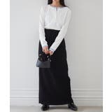 レイヤードヘンリーネックリブＴシャツ | RANAN | 詳細画像36 