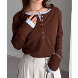レイヤードヘンリーネックリブTシャツ | RANAN | 詳細画像47