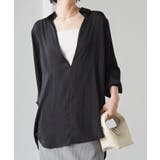 ２ＷＡＹサテンスキッパーシャツ | RANAN | 詳細画像9 