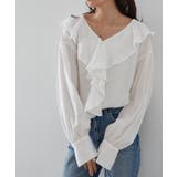 ラッフルフリルオーバーブラウス | RANAN | 詳細画像1 