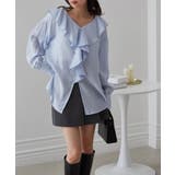 ラッフルフリルオーバーブラウス | RANAN | 詳細画像20 