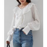 ラッフルフリルオーバーブラウス | RANAN | 詳細画像3 