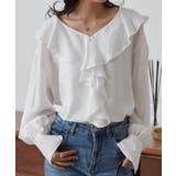 ラッフルフリルオーバーブラウス | RANAN | 詳細画像4 