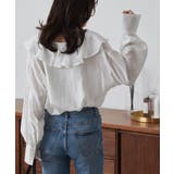 ラッフルフリルオーバーブラウス | RANAN | 詳細画像7 