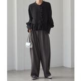 ラウンドフリルブラウス | RANAN | 詳細画像18 