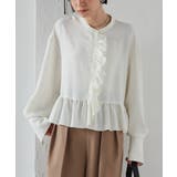 ラウンドフリルブラウス | RANAN | 詳細画像4 