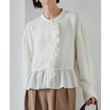 ラウンドフリルブラウス | RANAN | 詳細画像7 