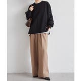 多機能ベーシックオーバーサイズ長袖Ｔシャ | RANAN | 詳細画像9 