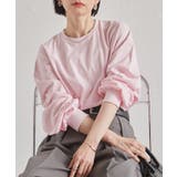 ピンク | 多機能ベーシックオーバーサイズ長袖Ｔシャ | RANAN