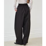 カーブシルエットサイドタックパンツ | RANAN | 詳細画像10 