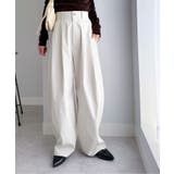 カーブシルエットサイドタックパンツ | RANAN | 詳細画像13 